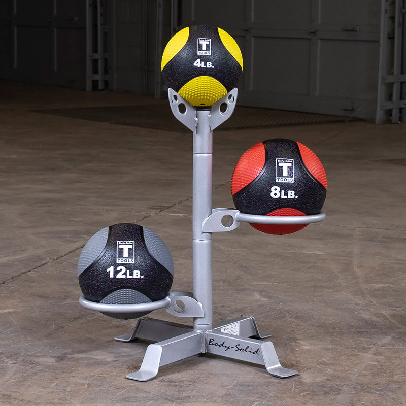 Body-Solid Compact Medicine Ball Rack