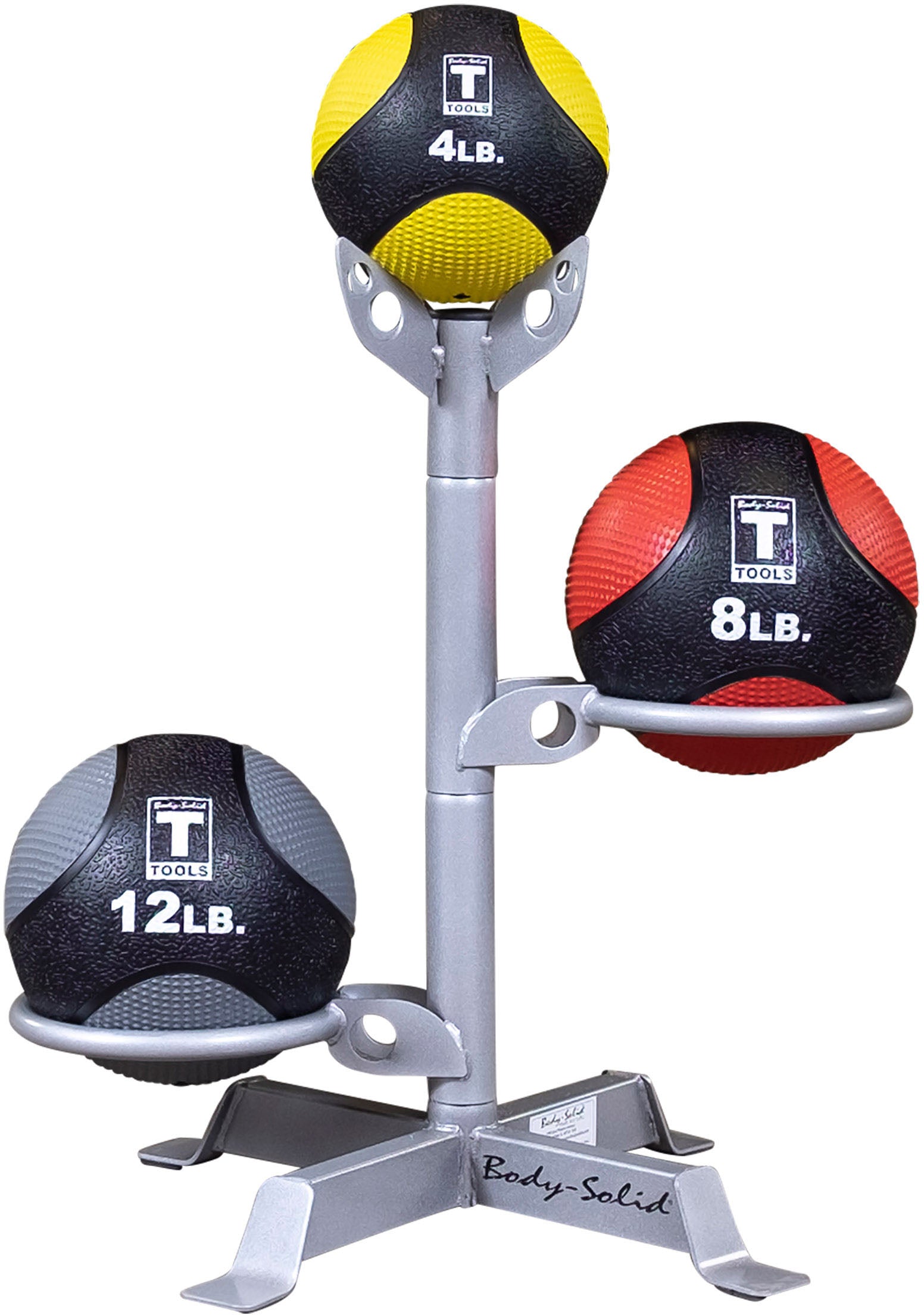 Body-Solid Compact Medicine Ball Rack