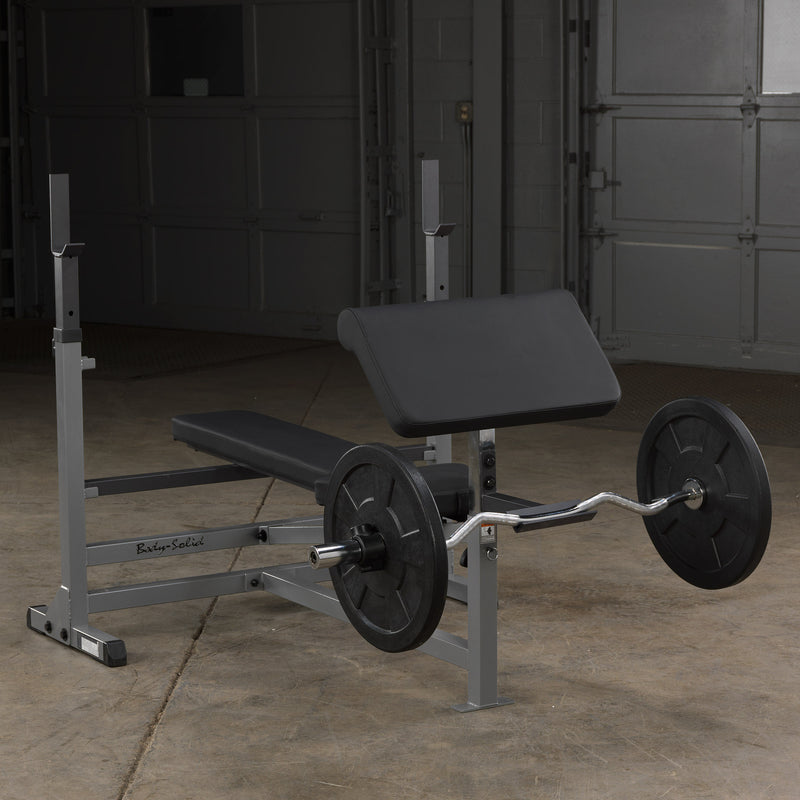 Body-Solid Preacher Curl Attachment