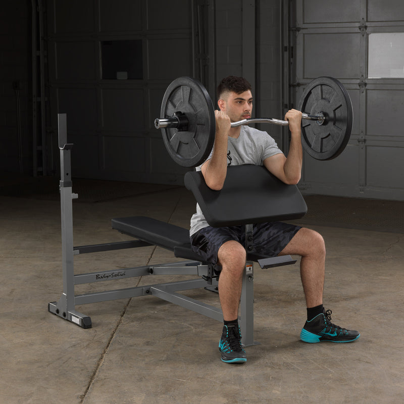 Body-Solid Preacher Curl Attachment