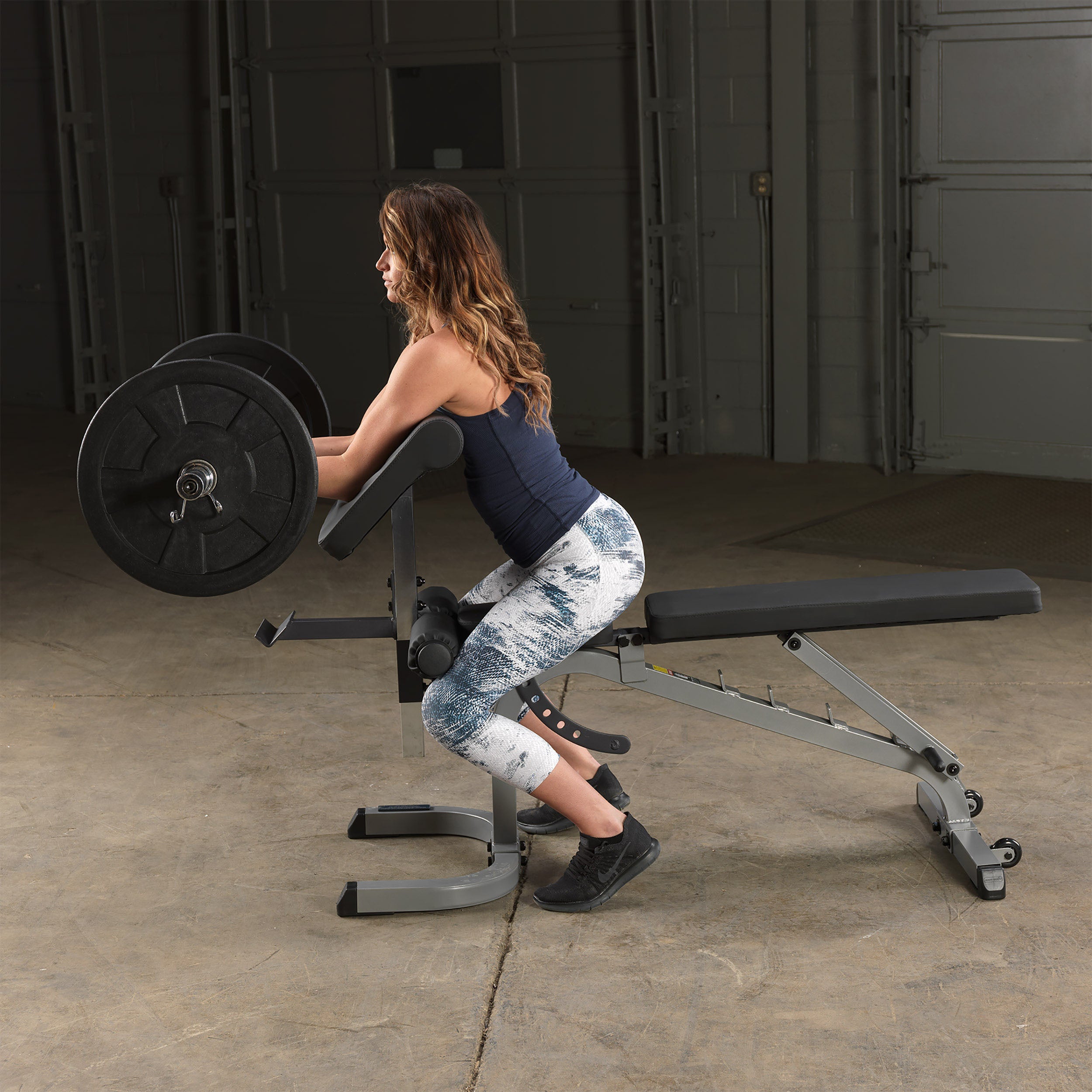 Body-Solid Preacher Curl Attachment