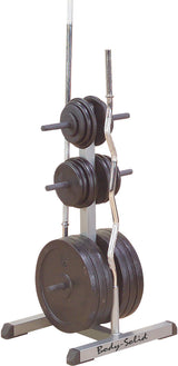 Body-Solid Standard Plate Tree & Bar Holder