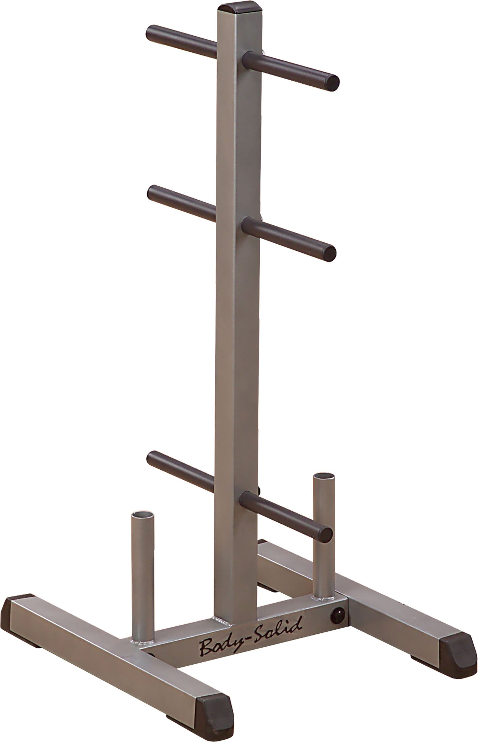 Body-Solid Standard Plate Tree & Bar Holder