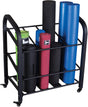 Body-Solid Foam Roller & Yoga Mat Storage Rack