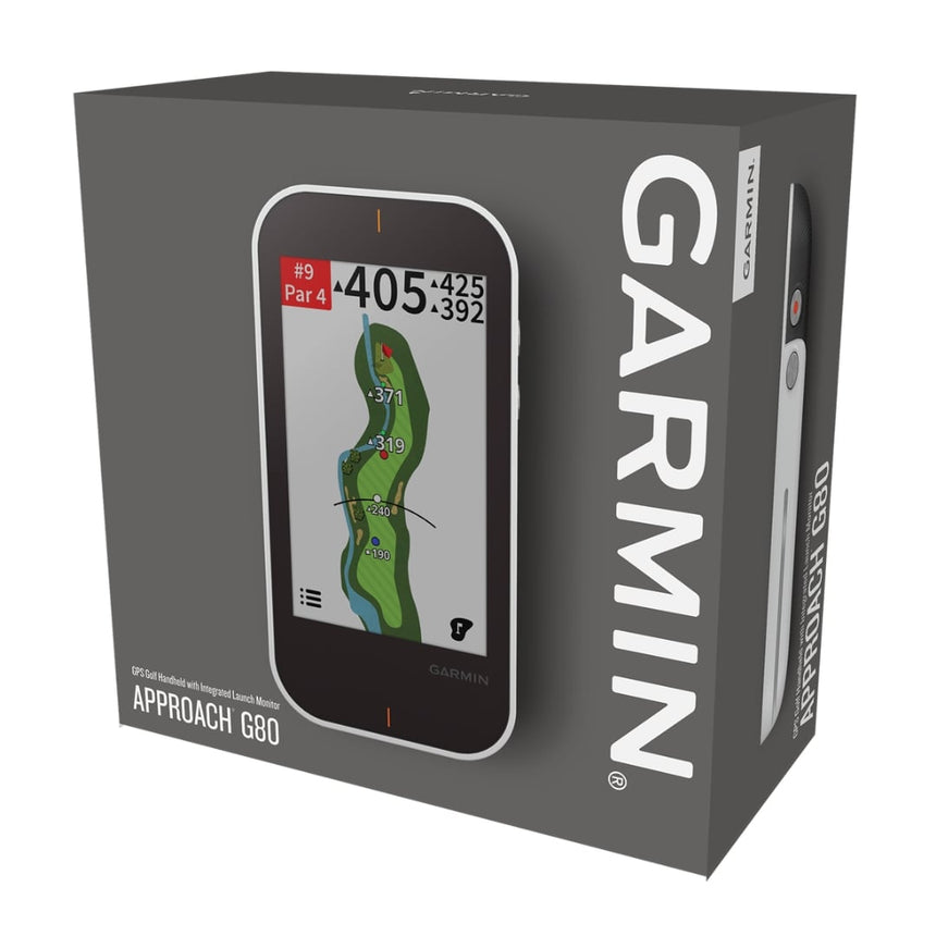 Garmin Approach® G80 package mockup