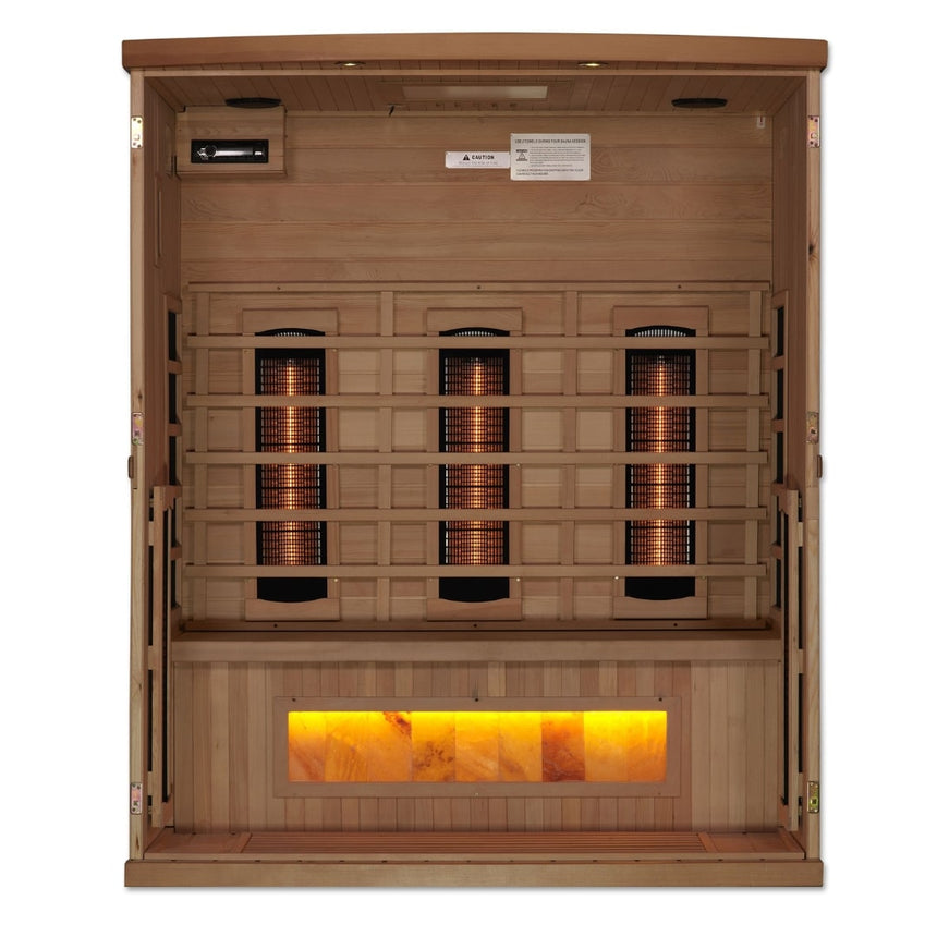 Golden Designs 3 Person Full Spectrum Sauna Reserve Edition