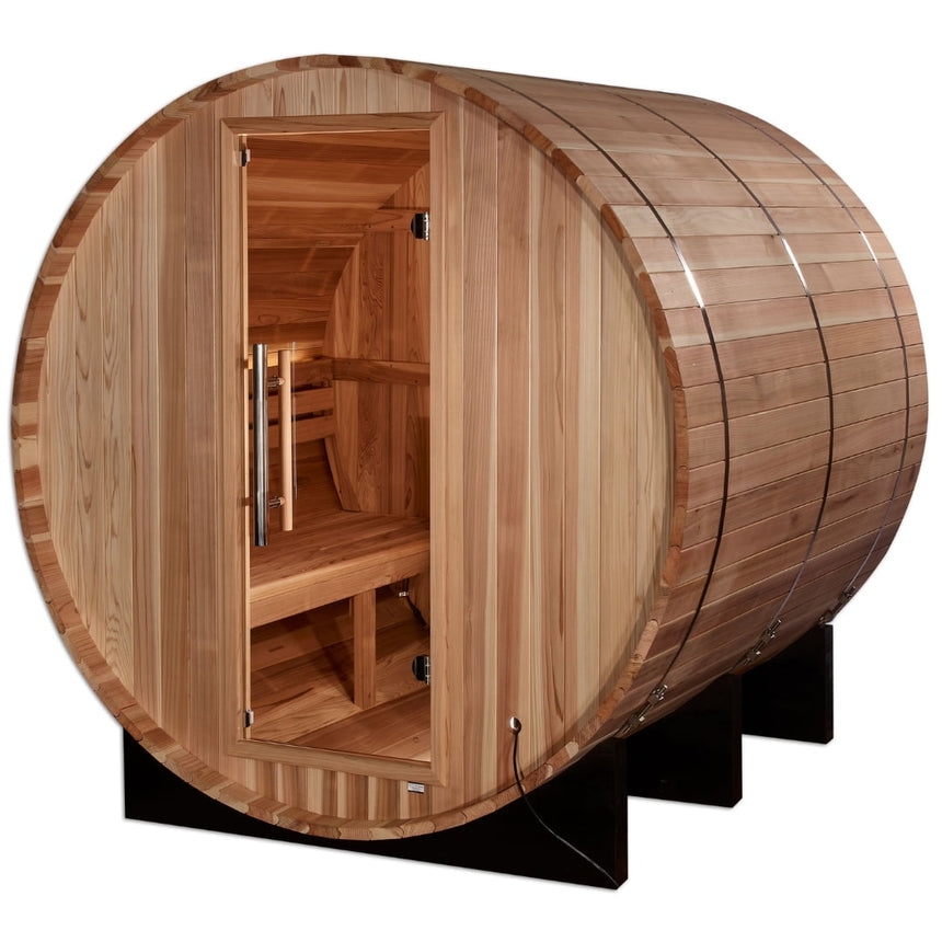 Golden Designs Arosa 4 Person Barrel Sauna