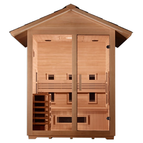 Golden Designs Carinthia 3 Person Hybrid Sauna