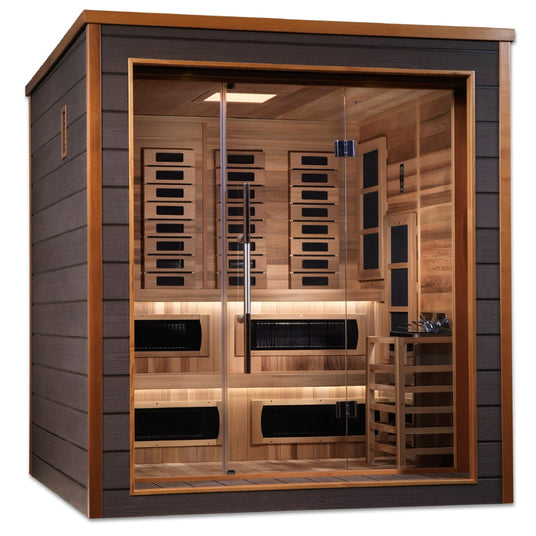 Golden Designs Karlstad 6 Person Hybrid Sauna
