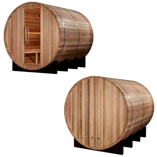 Golden Designs Klosters 6 Person Barrel Sauna