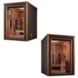 Golden Designs Nora 2 Person Hybrid Sauna