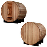 Golden Designs St. Moritz 2 Person Barrel Sauna