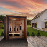Golden Designs Visby 3 Person Hybrid Sauna