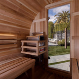 Golden Designs Zurich 4 Person Barrel Sauna