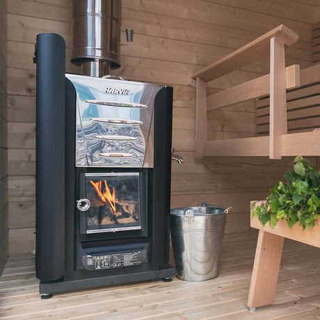 ZiahCare's Harvia Pro 20 ES Wood Fired Sauna Heater Mockup Image 2