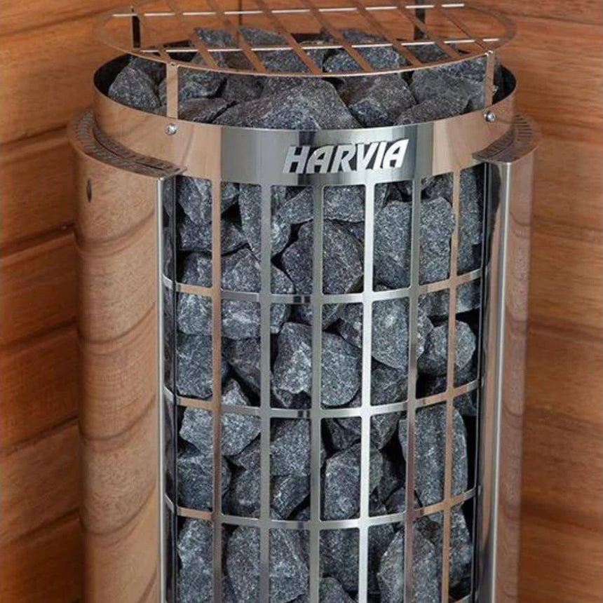 Cilindro Electric Sauna Heater mockup closeup