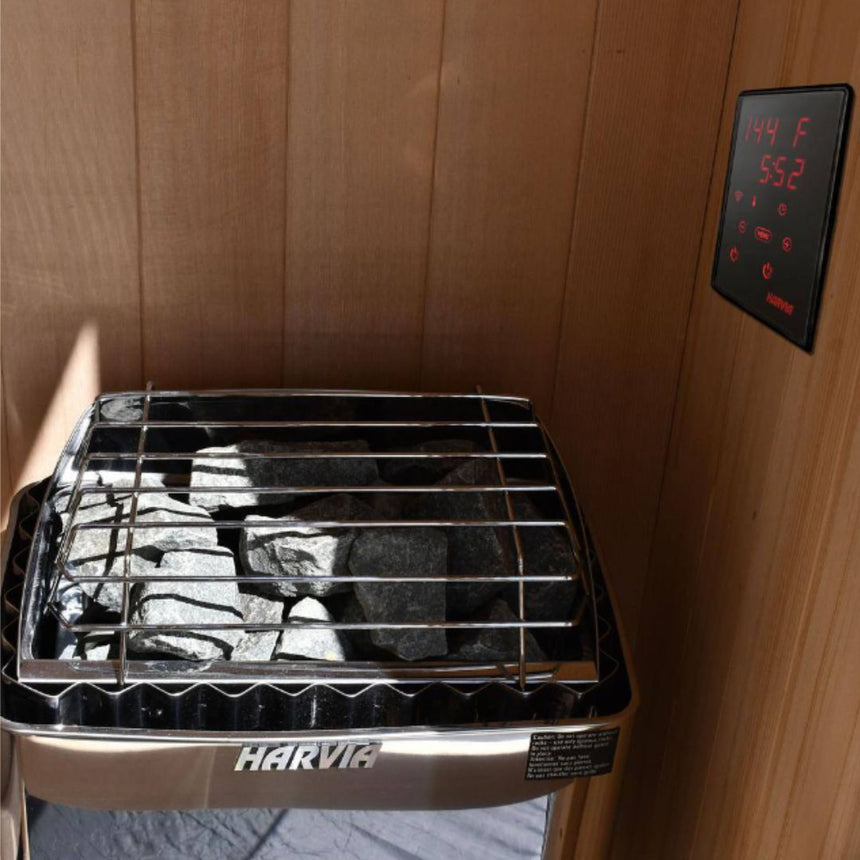 Harvia KIP  Electric Sauna Heater Product Mockup Lifestyle