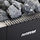 Harvia Pro 50 Wood-Fired Sauna Heater Mockup Closeup