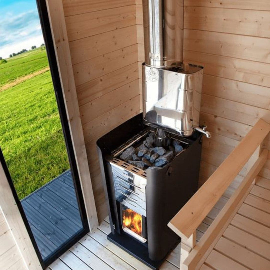 Pro 36 Wood-Fired Sauna Heater lifestyle