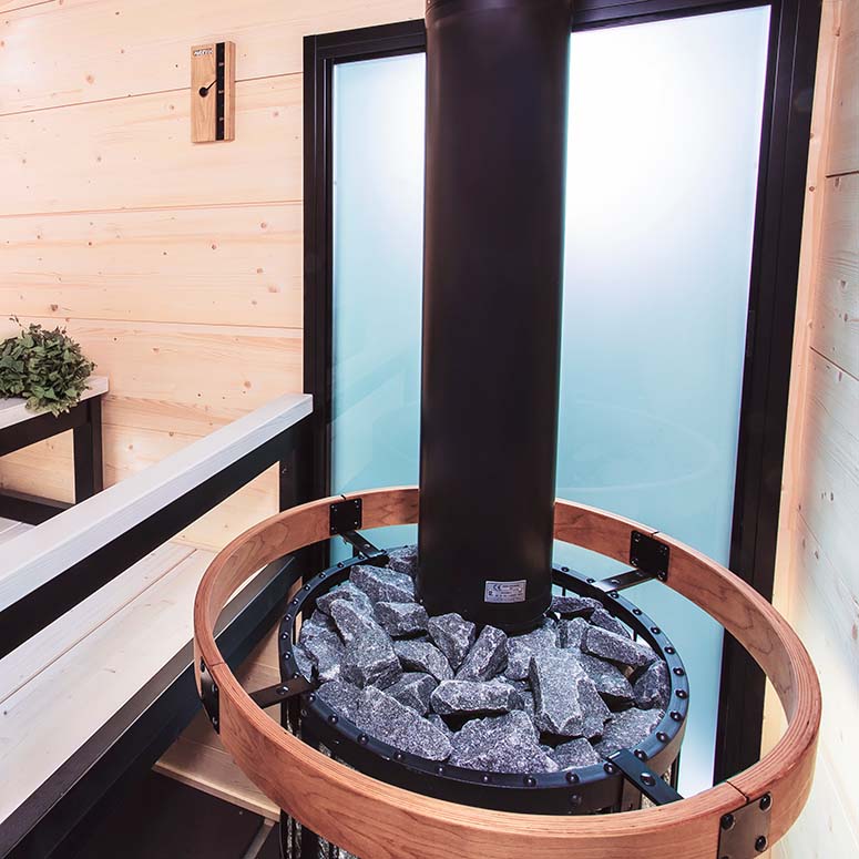 ZiahCare's Harvia Legend 300DUO Wood Fired Sauna Heater Mockup Image 3