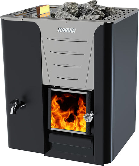 ZiahCare's Harvia Pro 20 LS Wood Fired Sauna Heater Mockup Image 1
