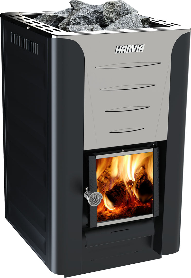 ZiahCare's Harvia Pro 20 Wood Fired Sauna Heater Mockup Image 1