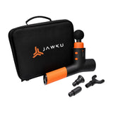 Jawku massage gun v2 mockup white background with carrying case
