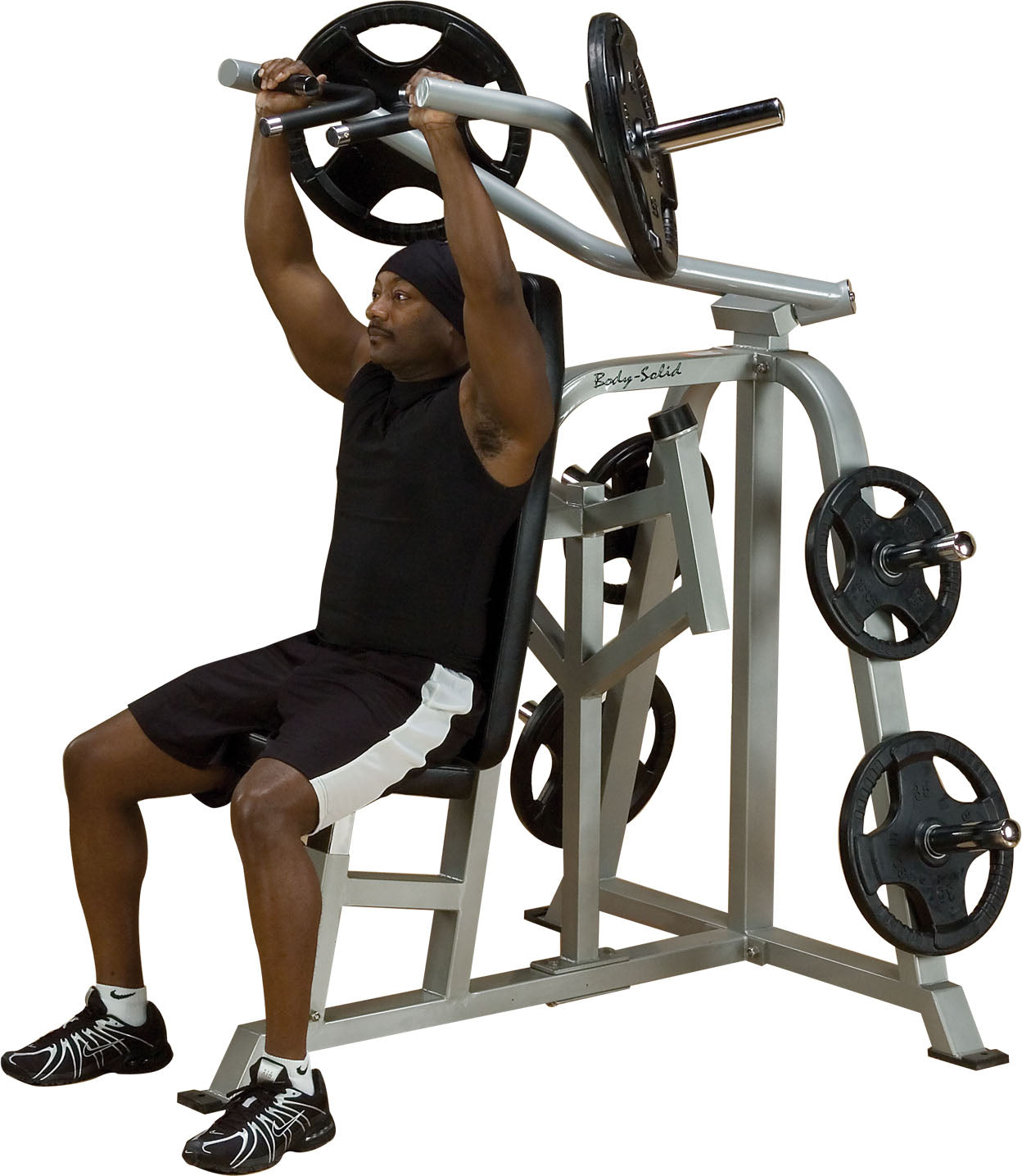 Body-Solid Pro Clubline Leverage Shoulder Press