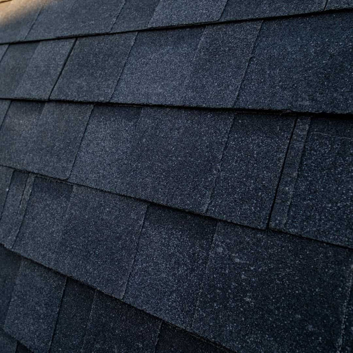 close up of sauna roof