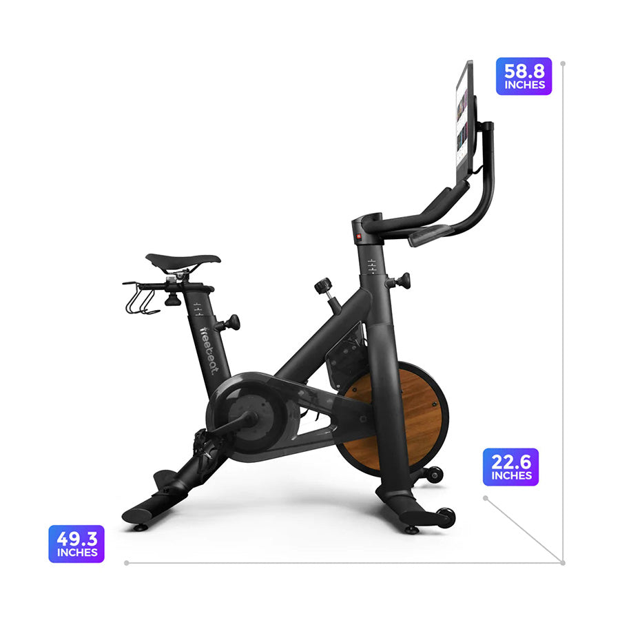 ZiahCare's Freebeat LIT-C Commercial Stationary Exercise Bike Mockup Image 6