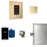 Butler Control Package Square Satin Brass