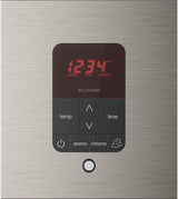iTempo Plus Square Steam Control Brushed Nickel front