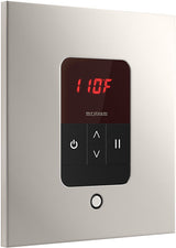 iTempo Plus Square Steam Control Polished Nickel Angled
