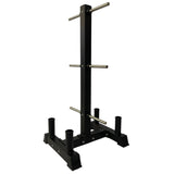 Maximum Pro Weight Plate & Barbell Storage Rack