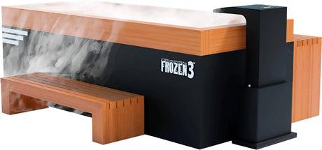 ZiahCare's Frozen 3 Standard Commercial All-In-One Cold Plunge Tub Mockup Image 2