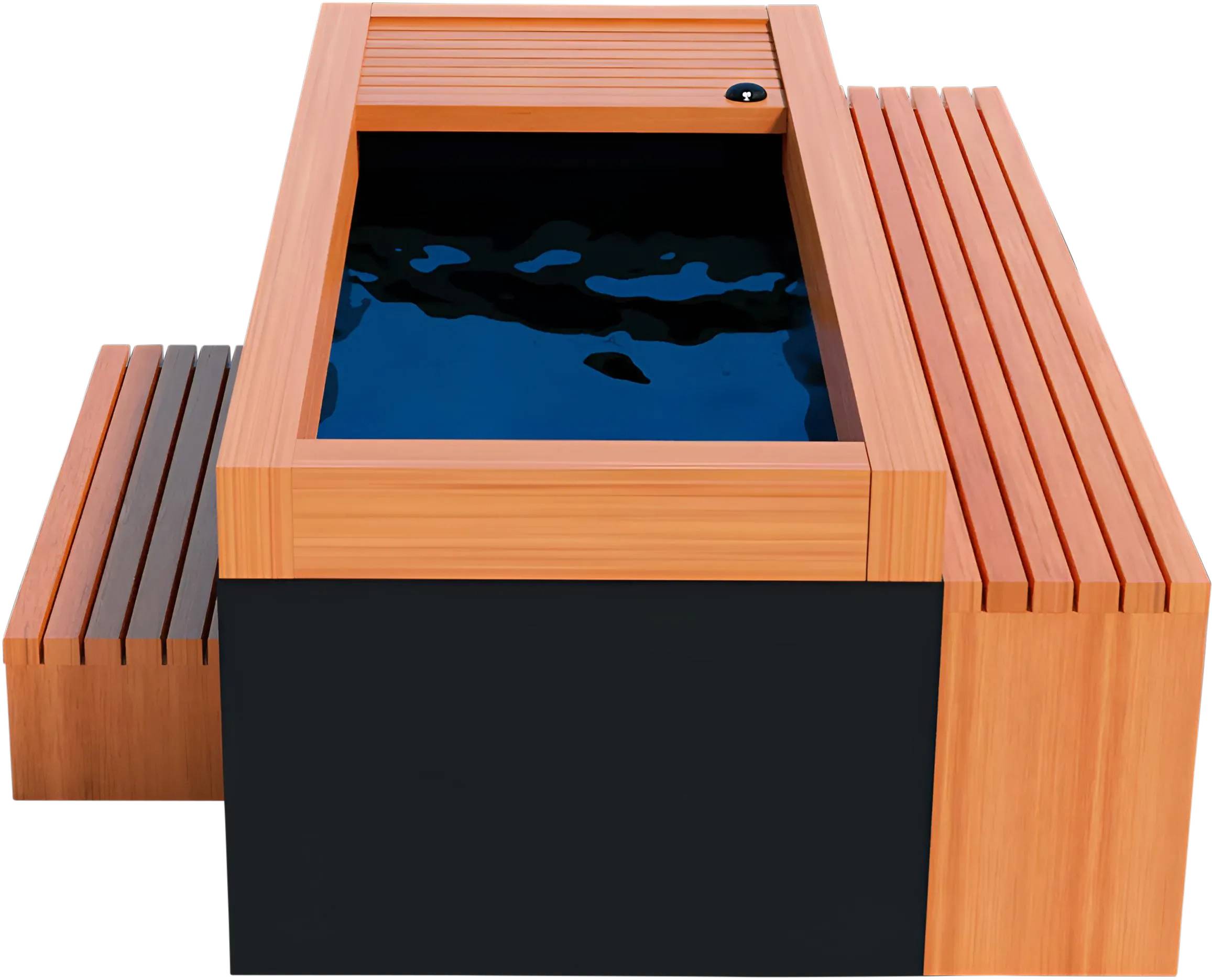 ZiahCare's Frozen 8 XL All-In-One Commercial Cold Plunge Tub Mockup Image 6