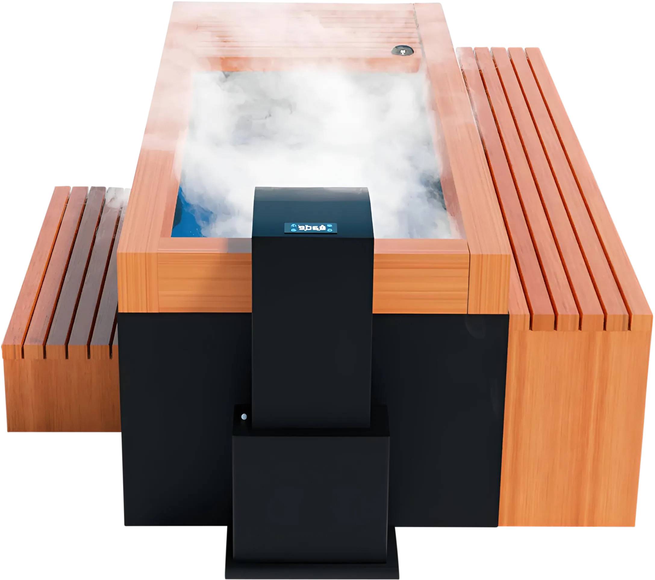 ZiahCare's Frozen 9 XL All-In-One Commercial Cold Plunge Tub Mockup Image 6