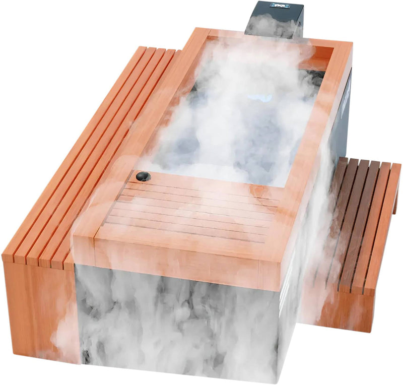 ZiahCare's Frozen 9 XL All-In-One Commercial Cold Plunge Tub Mockup Image 8