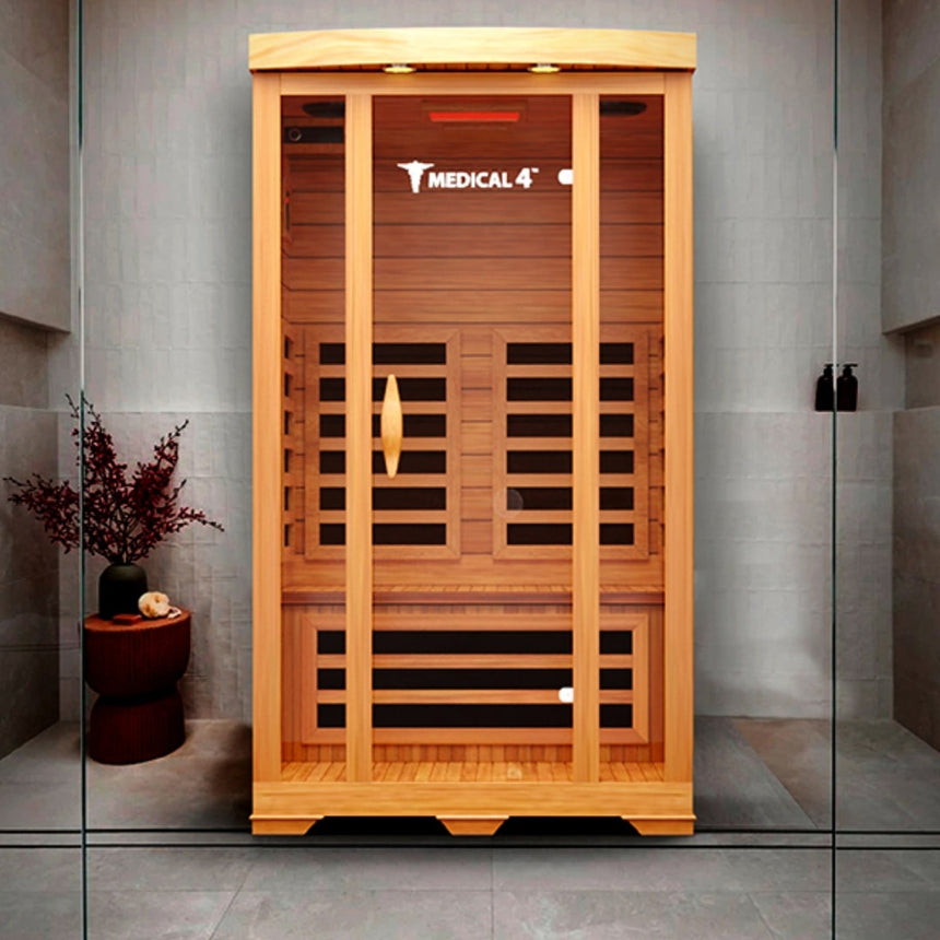 Medical Saunas 4 Infrared Sauna Home Indoor Mockup Lifestyle