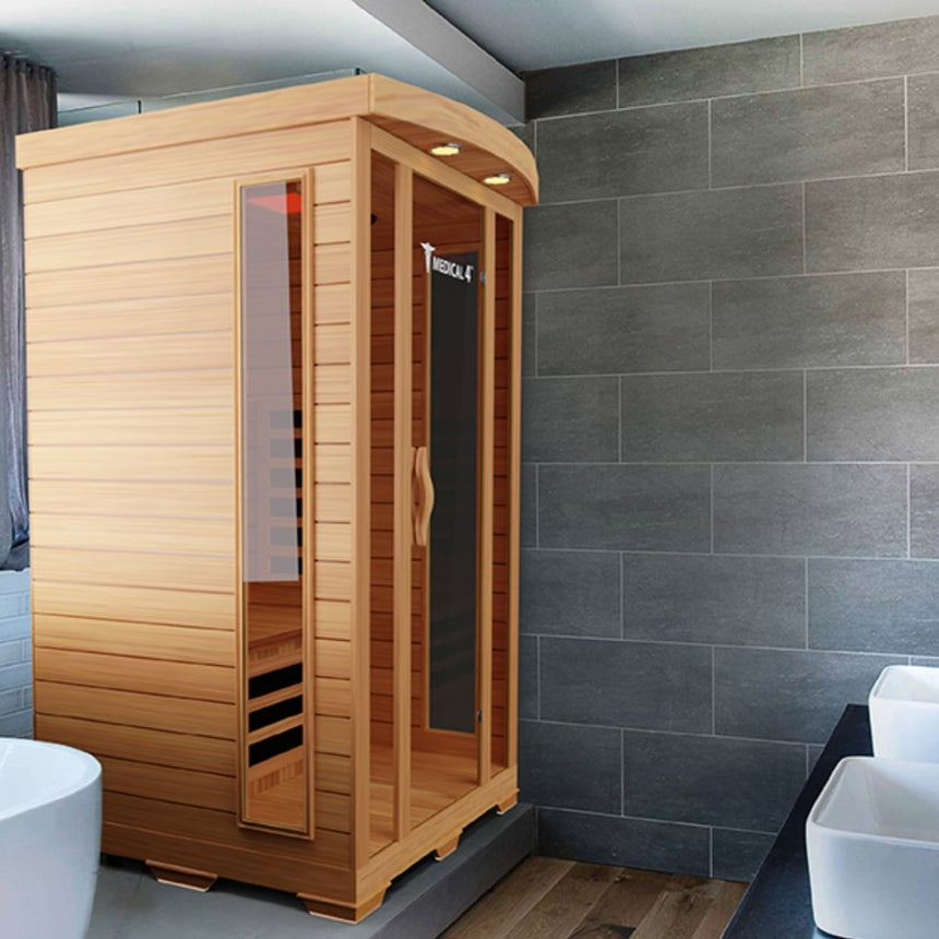 Medical Saunas 4 Infrared Sauna Home Indoor Mockup Lifestyle