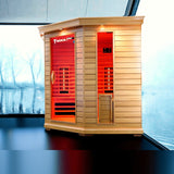 Medical Saunas 7 Indoor Infrared Red Light Therapy Sauna Mockup Lifestyle