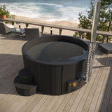 Model S4 Wood Fired Outdoor Hot Tub-1