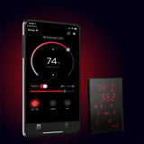 ZiahCare's Harvia Xenio WiFi Remote Control Sauna Panel Mockup Image 2