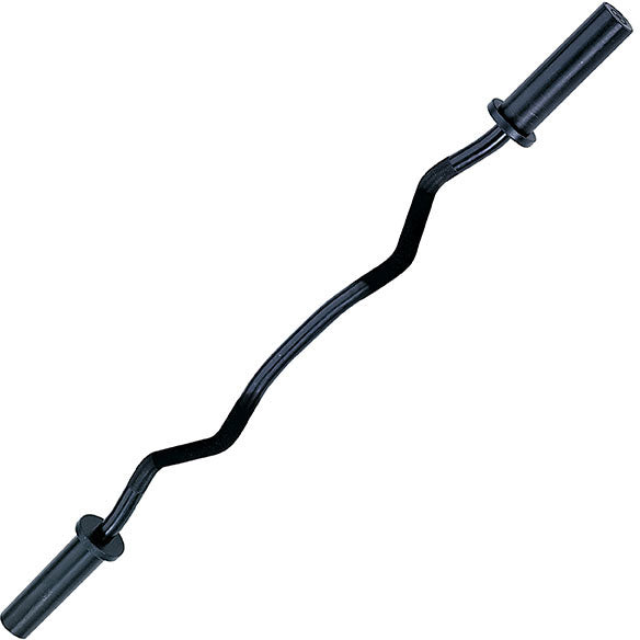 Body-Solid 47" Black Olympic Curl Bar