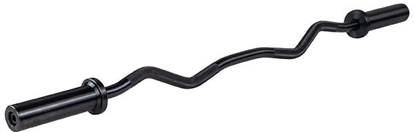 Body-Solid 47" Black Olympic Curl Bar