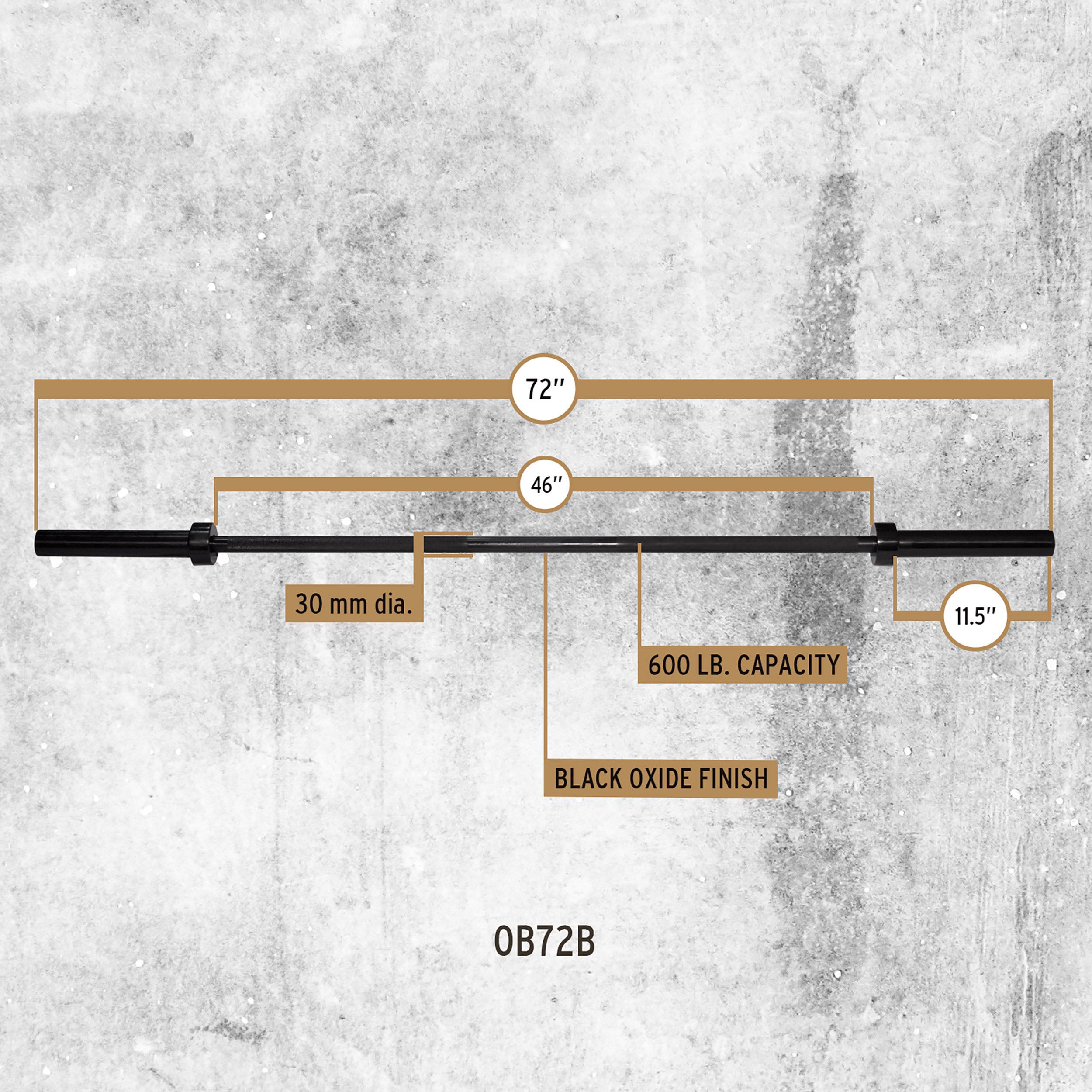 Body-Solid 6 Olympic Bar