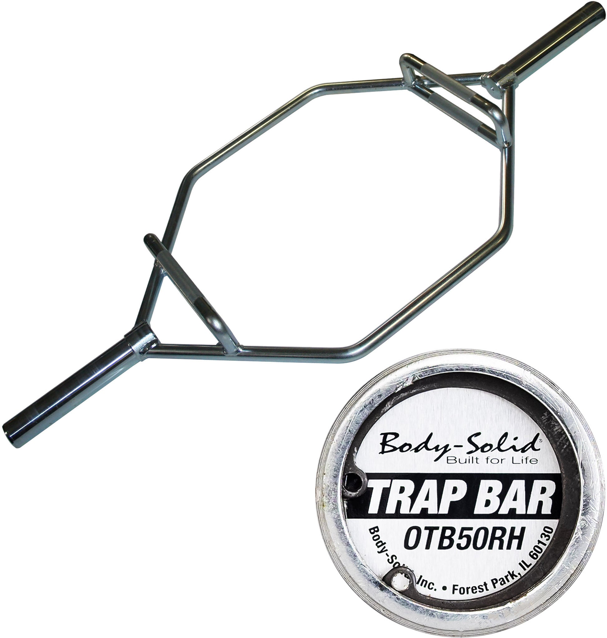 Body-Solid Olympic Trap Bar with Raised Handles