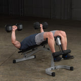 Body-Solid Powerline Flat Incline Decline Bench