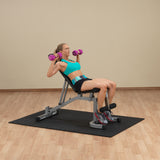 Body-Solid Powerline Flat Incline Decline Bench