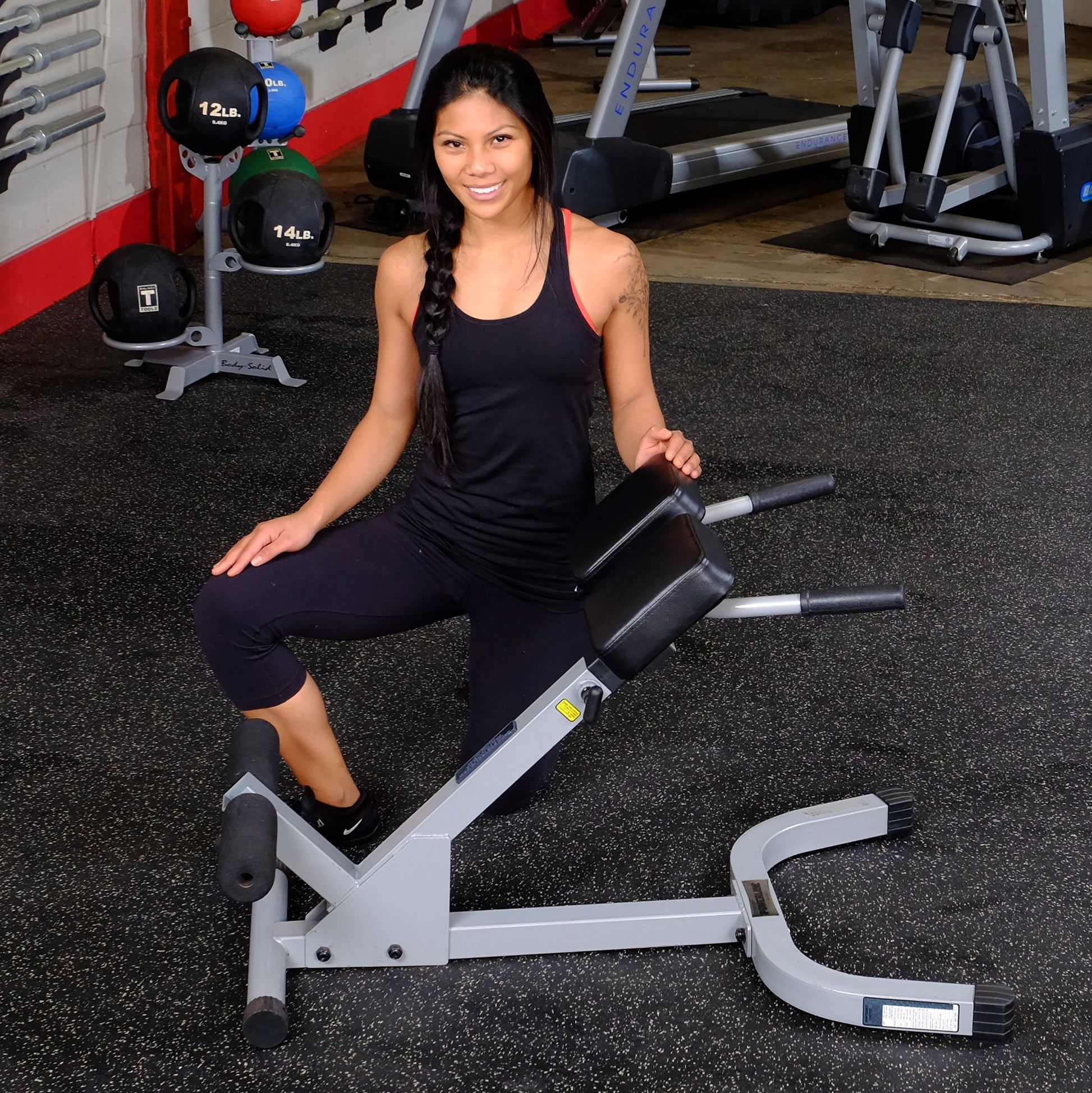 Body-Solid Powerline 45 Degree Back Hyperextension